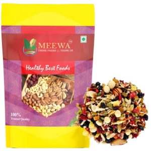 Meewa Mixed Dry Fruit, Nuts, Seeds, Berries - 1kg Trial Mix| 10+ Varieties| Lowest Price