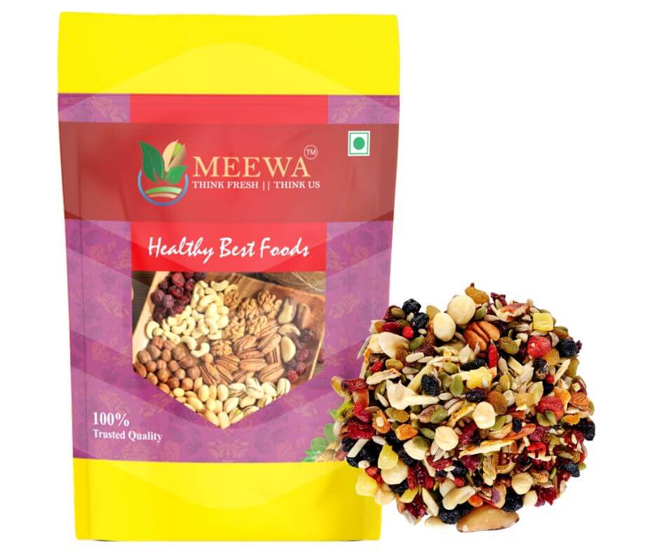 Meewa Mixed Dry Fruit Nuts Seeds Berries Trail Mix 10 Varieties meewa-mixed-dry-fruit-nuts-seeds-berries-trail-mix-10-varieties
